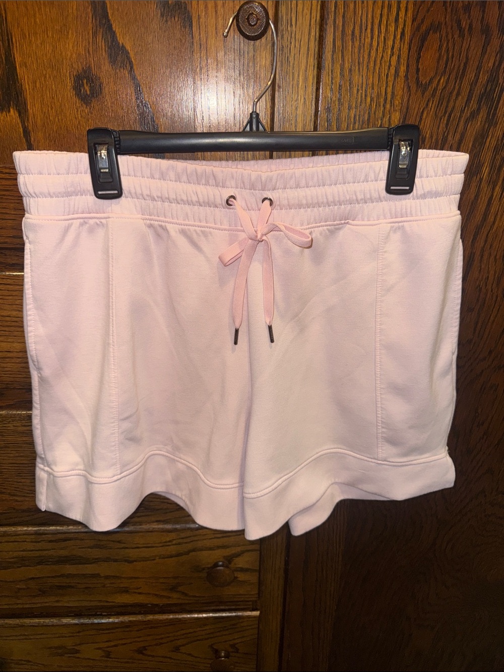 Freely Women's Light Pink Athletic Drawstring Shorts